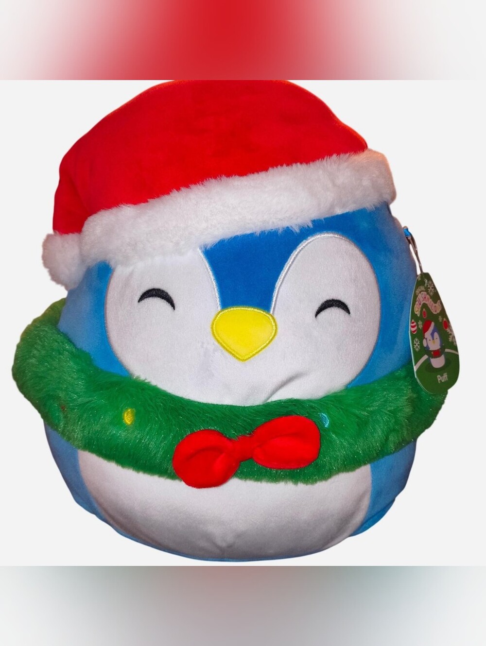 Squishmallows Christmas "Puff" the Penguin 12"